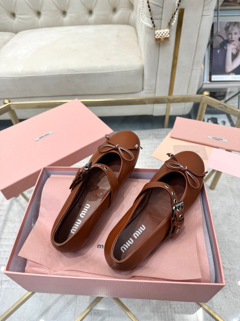 Miu Miu flat shoes